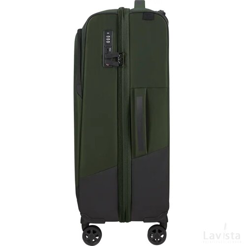 Samsonite Biz2Go TRVL Spinner 66 EXP. Double Frame Earth Green