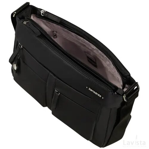 Samsonite Move 4.0 Horizontal Shoulder Bag + Flap Black