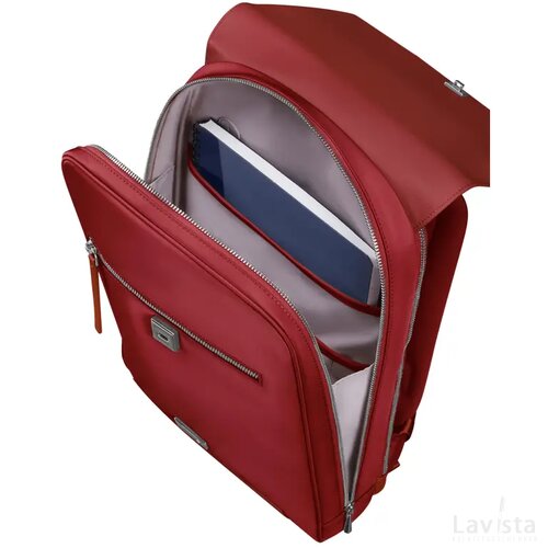 Samsonite Zalia 3.0 Backpack W/Flap 14.1" Dark Red