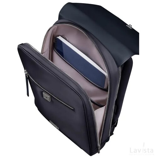 Samsonite Zalia 3.0 Backpack W/Flap 14.1" Dark Navy