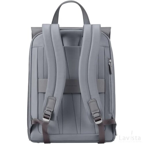 Samsonite Zalia 3.0 Backpack W/Flap 14.1" Silver Grey