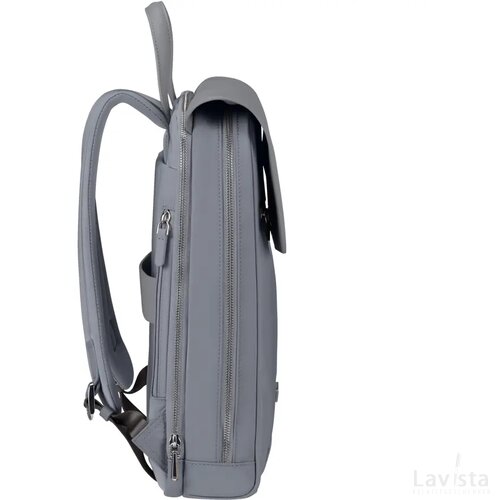 Samsonite Zalia 3.0 Backpack W/Flap 14.1" Silver Grey