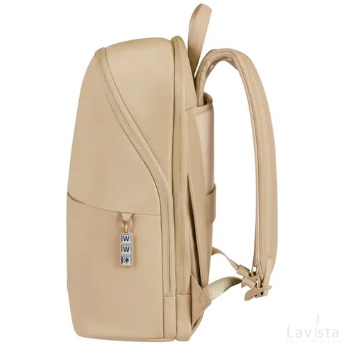 Samsonite 4PACK Laptop Round Backpack 14.1" Sand