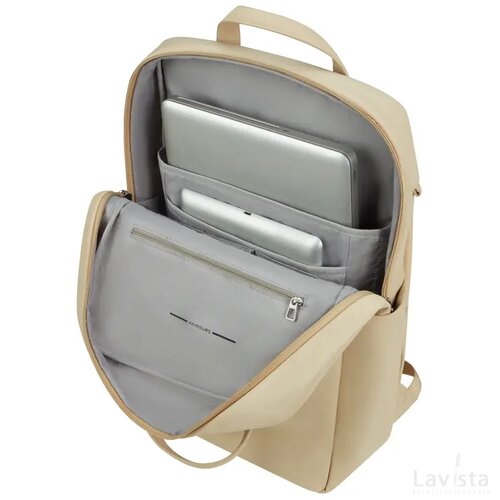 Samsonite 4PACK Laptop Backpack + Handles 15.6" Sand
