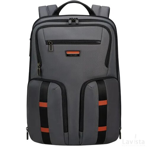 Samsonite Urban-Eye Backpack 15.6" 2 Pockets Grey/Cognac