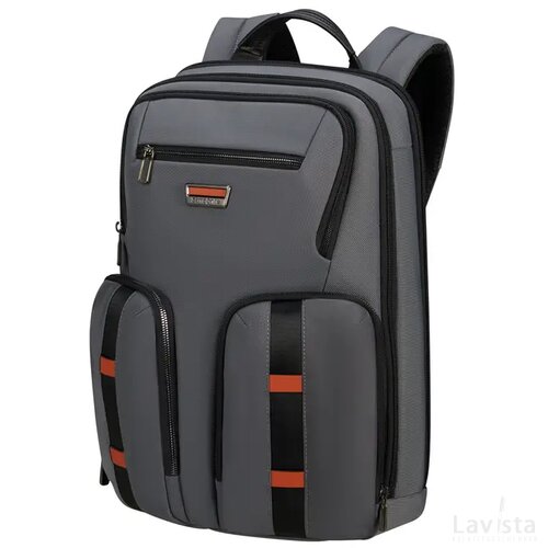 Samsonite Urban-Eye Backpack 15.6" 2 Pockets Grey/Cognac