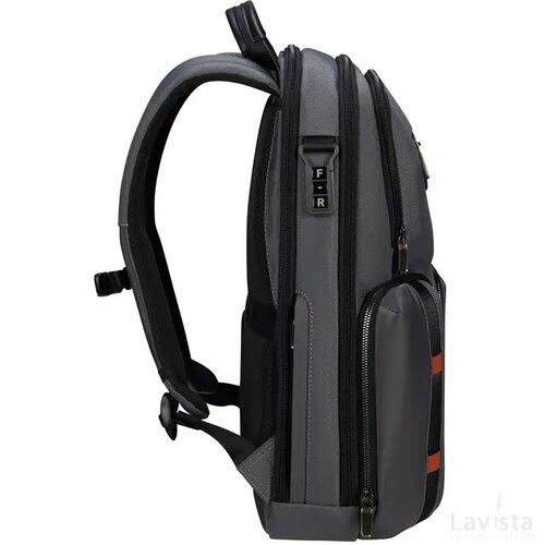 Samsonite Urban-Eye Backpack 15.6" 2 Pockets Grey/Cognac