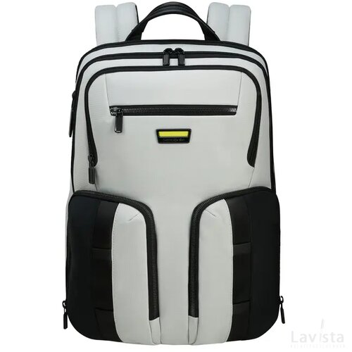 Samsonite Urban-Eye Backpack 15.6" 2 Pockets Light Grey/Lime