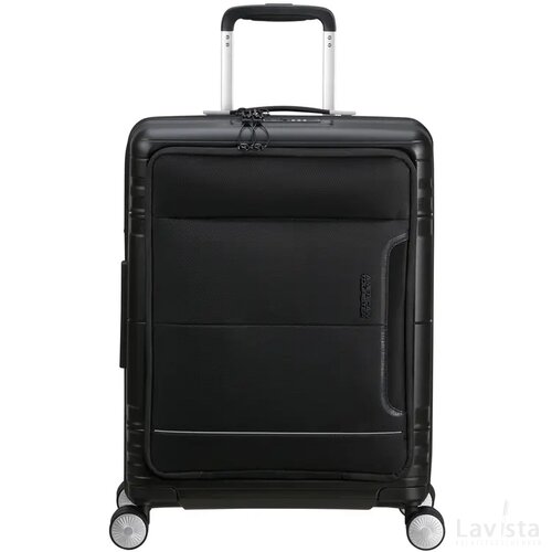 American Tourister Hello Cabin Spinner 55 EXP. Onyx Black