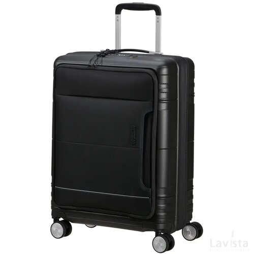 American Tourister Hello Cabin Spinner 55 EXP. Onyx Black