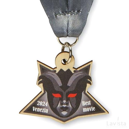 Houten medaille