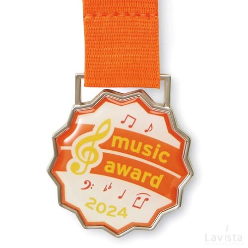 Medaille met doming