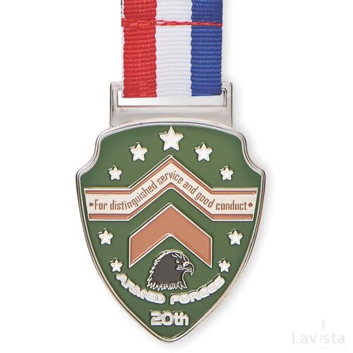 Metalen medaille