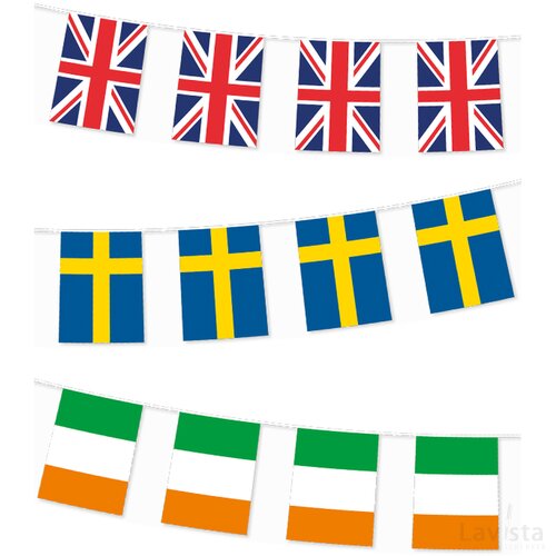 Vlaggenlijnen landen