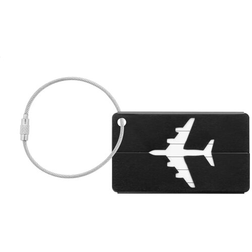 Orlando Kofferlabel Zwart