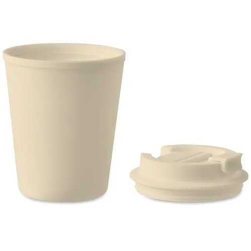 Gerecyclede thermosbeker Beige 300 ml
