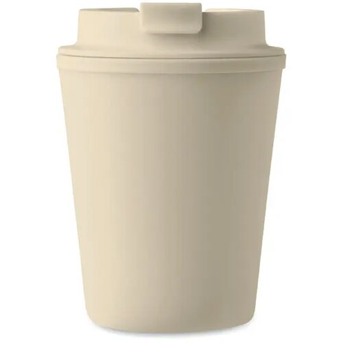 Gerecyclede thermosbeker Beige 300 ml