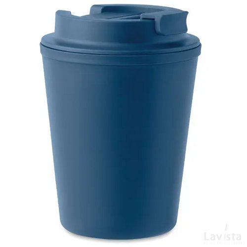 Gerecyclede thermosbeker (300 ml) Blauw