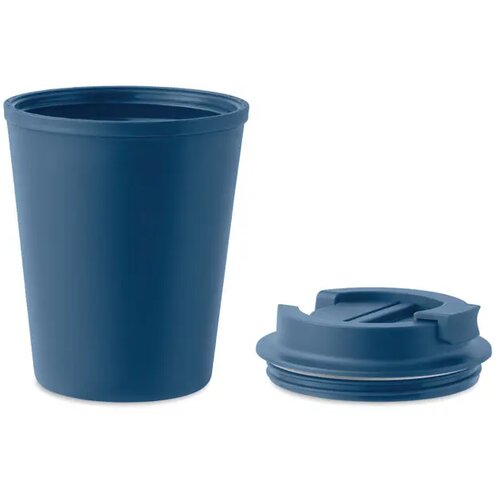 Gerecyclede thermosbeker Blauw 300 ml