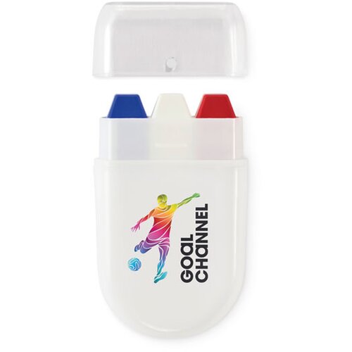 Bodypaint stick CHEER rood-wit-blauw