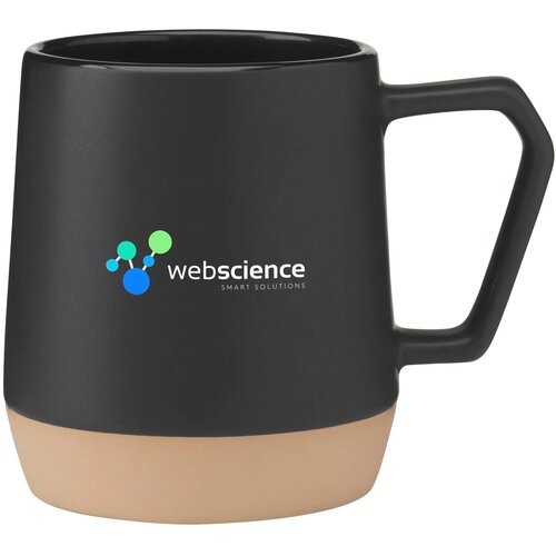 Bellini Mug Black 330 Ml Mok Zwart