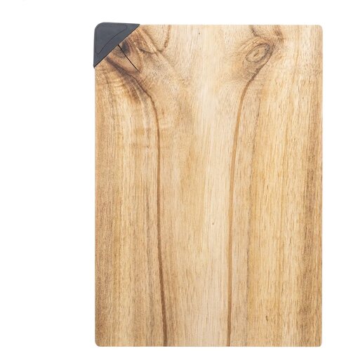 Acasharp Acacia Snijplank met messenslijper Bruin