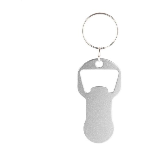 Biropi Flesopener Sleutelhanger Zilver