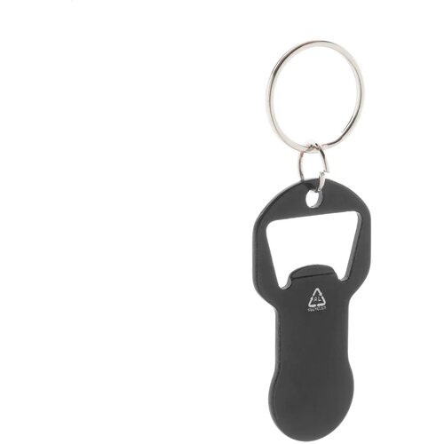 Biropi Flesopener Sleutelhanger Zwart