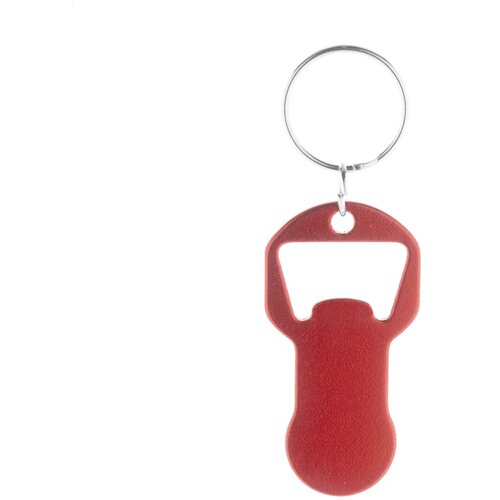 Biropi Flesopener Sleutelhanger Rood