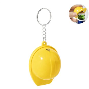 Bobby Pop Rabs Flesopener Sleutelhanger Geel Bobby Pop Rabs Flesopener Sleutelhanger Geel