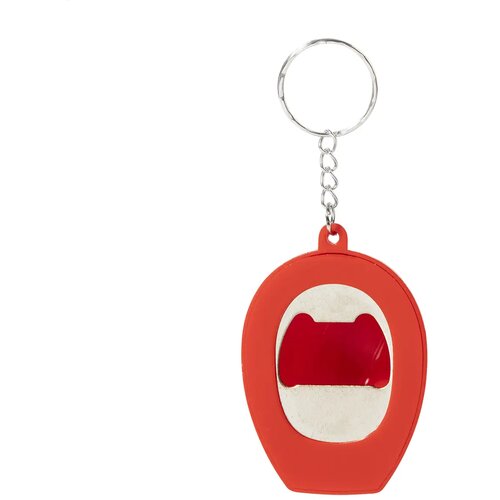 Bobby Pop Rabs Flesopener Sleutelhanger Rood