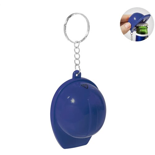 Bobby Pop Rabs Flesopener Sleutelhanger Blauw