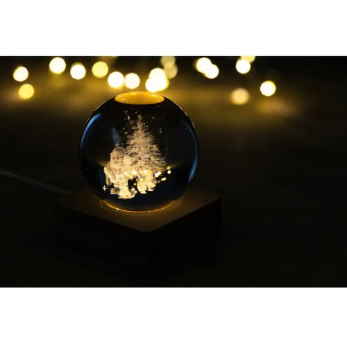 Borealis Kerstlichtbol Transparant