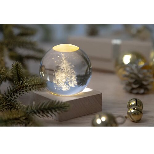 Borealis Kerstlichtbol Transparant