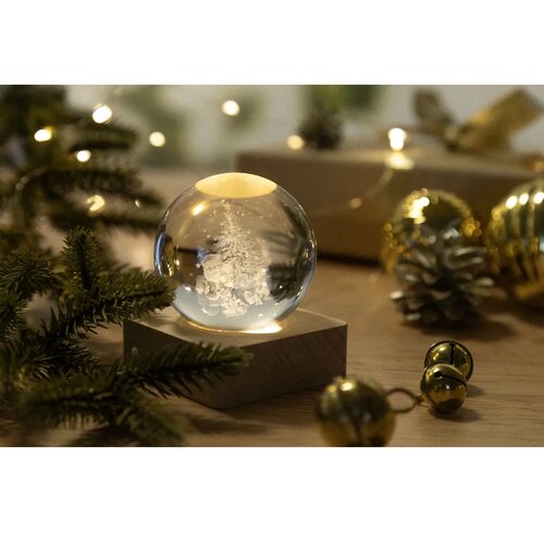 Borealis Kerstlichtbol Transparant