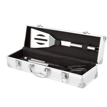 Carolina Bbq Set Zilver Carolina Bbq Set Zilver