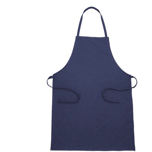 Chepex Gerecycled Katoenen Schort Donker Blauw