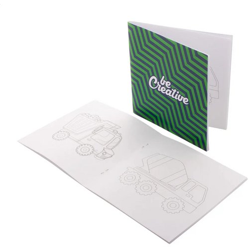 Colobook Custom Made Kleurboek, Voertuigen Wit