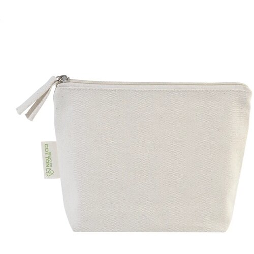 Cospex Make-Up Tas Van Gerecycled Katoen Natuurlijk