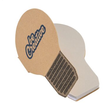 Creastick Bulb Eco Custon Made Sticky Notitieblok Natuurlijk