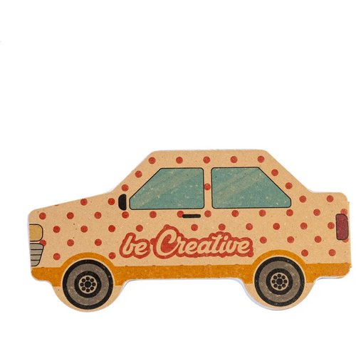 Creastick Car Eco Custon Made Sticky Notitieblok Natuurlijk