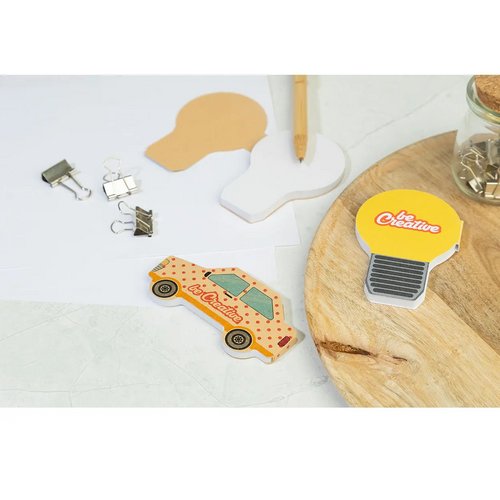 Creastick Car Eco Custon Made Sticky Notitieblok Natuurlijk