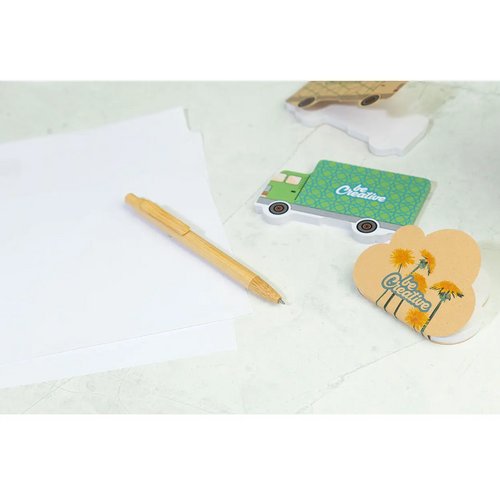 Creastick Cloud Eco Custon Made Sticky Notitieblok Natuurlijk