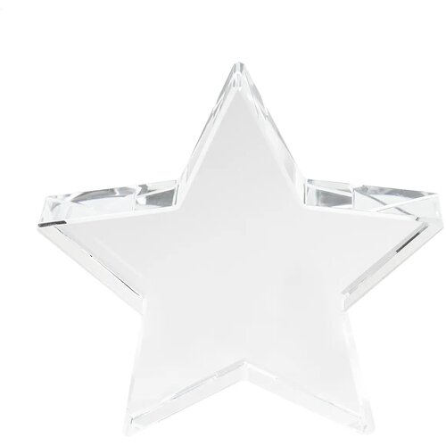 Crystar Trofee Ster Transparant