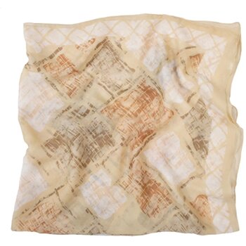 Detty Dames Sjaal, 90X90, Bruin Bruin Detty Dames Sjaal, 90X90, Bruin Bruin