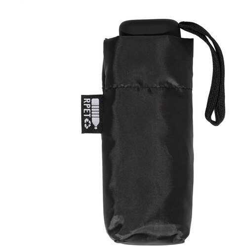 Fractus Mini Rpet Paraplu Zwart