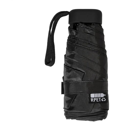 Fractus Mini Rpet Paraplu Zwart