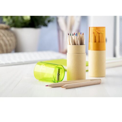 Gallery 12 Potloden Set Groen