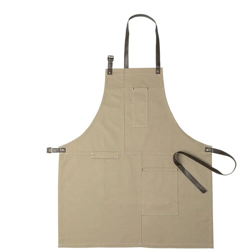 James Katoenen Schort Khaki