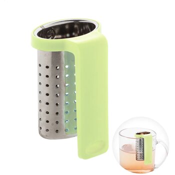 Leaflet Thee Infuser Lime Groen Leaflet Thee Infuser Lime Groen